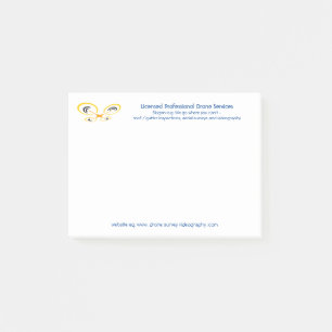 Drone Inspection, Survey and Video Service Post-it Notes