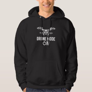 Drone Mode On Enthusiasts Wings If I Duck you Shou Hoodie