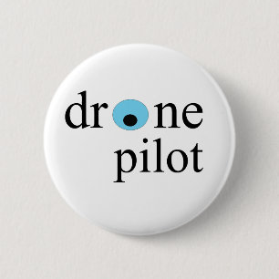 drone pilot 2 inch round button