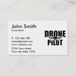 Drone Pilot Business Card