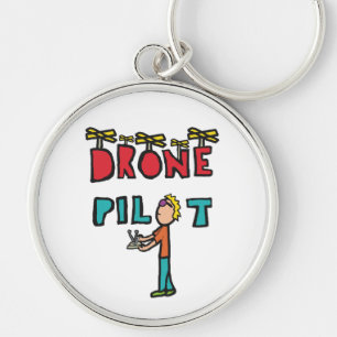 Drone Pilot Keychain