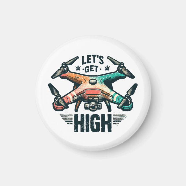 Drone Pilot Magnet (Front)