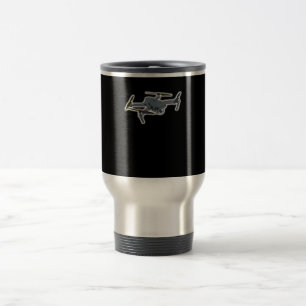Drone Pilot Quadcopter Pilot Flying Drones Travel Mug
