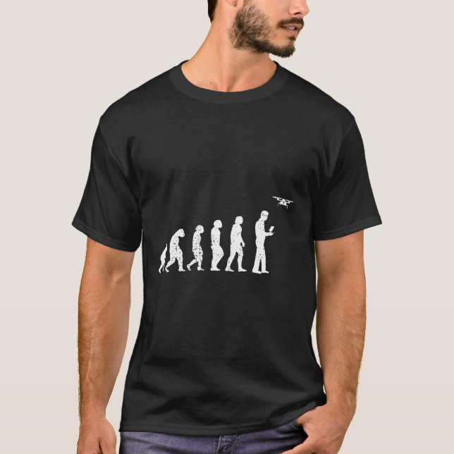 Drone Pilot Vintage Rc T-Shirt (Front)