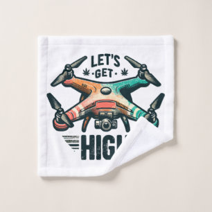 Drone Pilot Wash Cloth