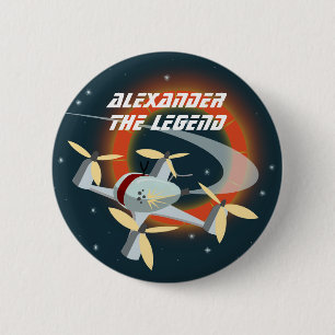 Drone Racing 2 Inch Round Button