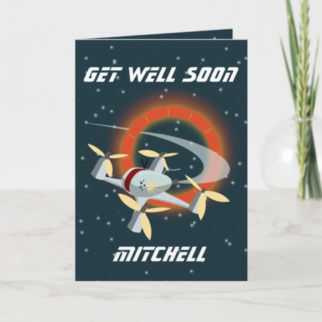 Drone Racing Card (Front)