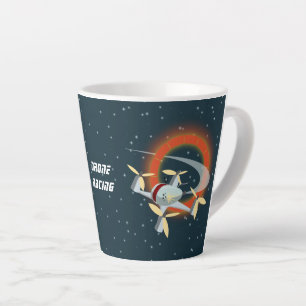 Drone Racing Latte Mug