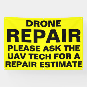 Drone Repair™ Banner (Customize It!)