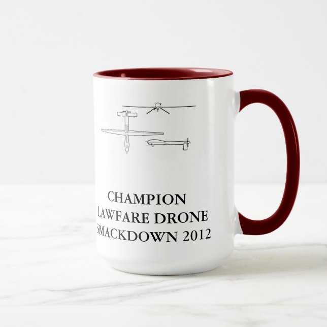 Drone Smackdown Victory Chalice Mug (Right)