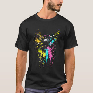 Drone Splash Quadrocopter Drone Pilot Retro Drone T-Shirt