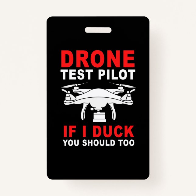 Drone Test Pilot Badge (Front)