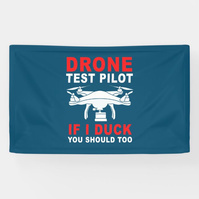 Drone Test Pilot Banner (Horizontal)