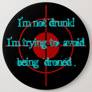 drones 6 inch round button