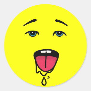 Drooly Sticker