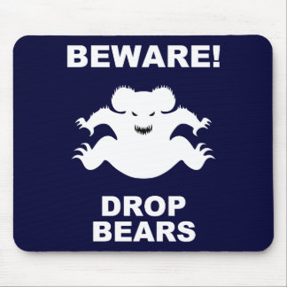 Drop Bears! Mouse Pad