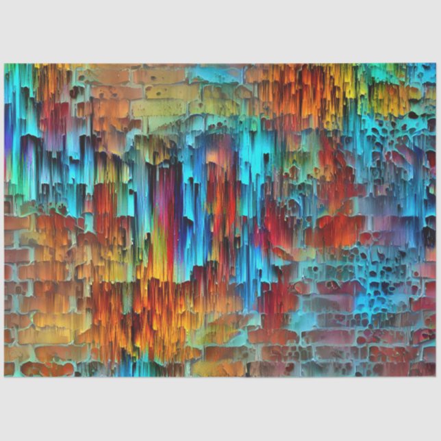 Drop Colour Wall Art Dream Tissue Paper (Front)