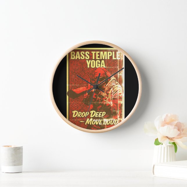 Drop Deep Tactical Clock – Bass Temple Yoga  (Home)