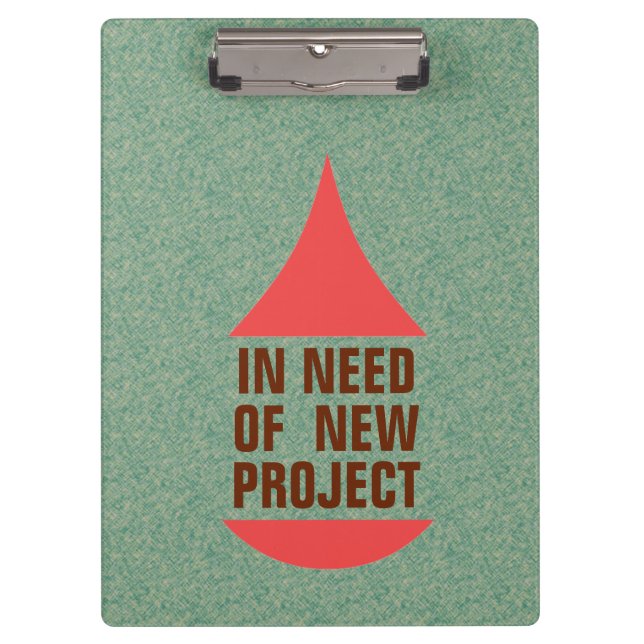 Drop Icon Need Project Red Clipboard (Front)