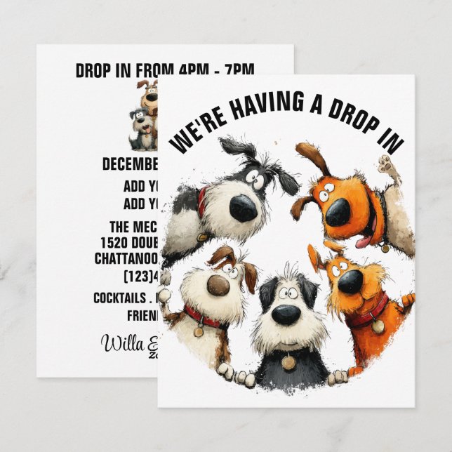 DROP IN ALL OCCASION or Holiday (Front/Back)