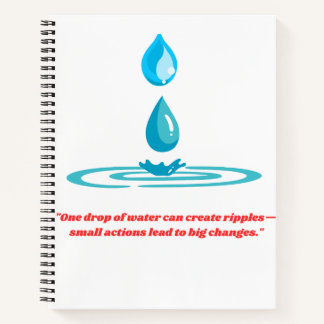  Drop of Water premium design  Notebook