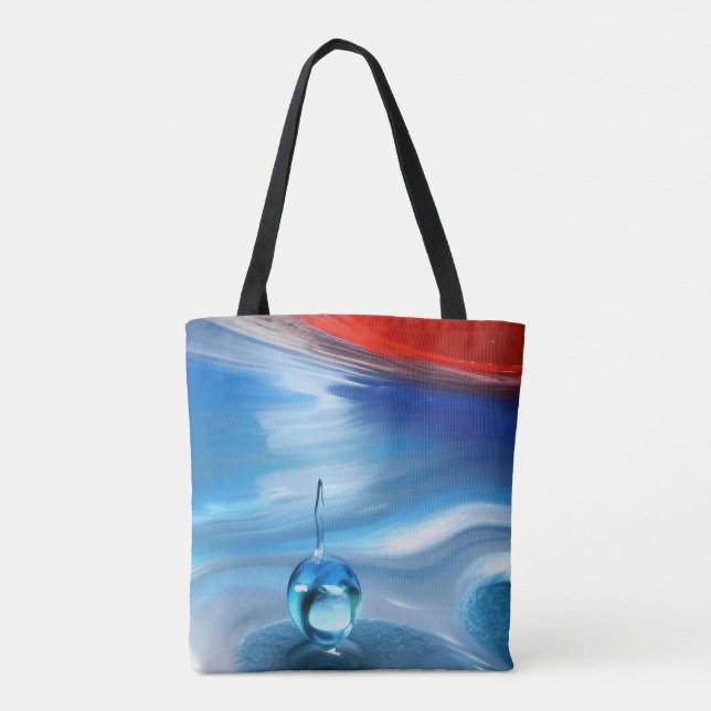 Drop of water tote bag (Back)