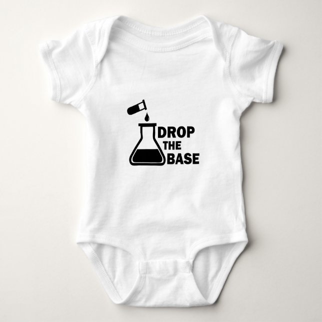 Drop the Base Baby Bodysuit (Front)