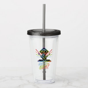 Drop the Beat: DJ Scooby-Doo Acrylic Tumbler