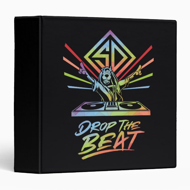 Drop the Beat: DJ Scooby-Doo Binder (Front/Spine)