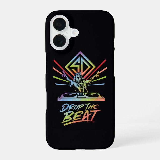 Drop the Beat: DJ Scooby-Doo iPhone 16 Case (Back)