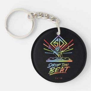 Drop the Beat: DJ Scooby-Doo Keychain