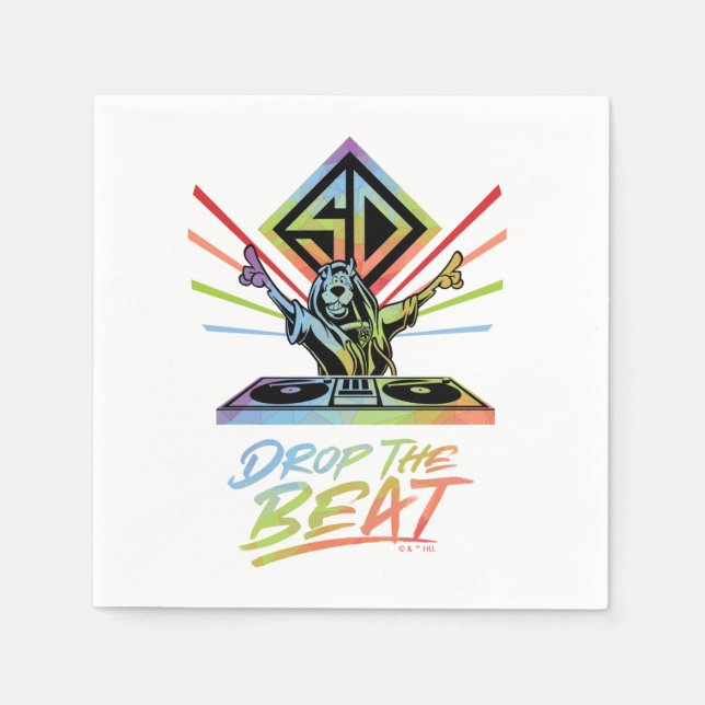 Drop the Beat: DJ Scooby-Doo Napkin (Front)