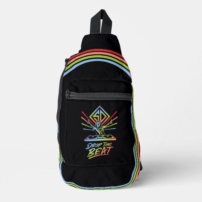 Drop the Beat: DJ Scooby-Doo Sling Bag (Front)