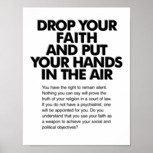 Drop Your Faith Miranda Poster