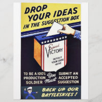 Drop Your Ideas In The Suggestion Box