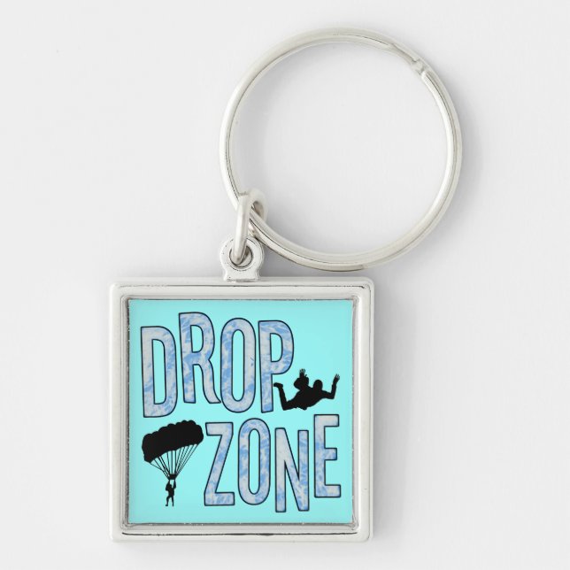 Drop Zone Keychain (Front)