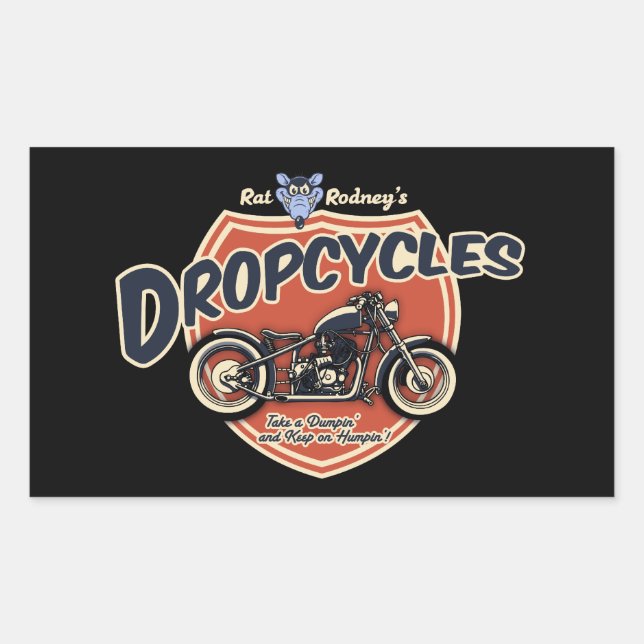 Dropcycles Sticker (Front)