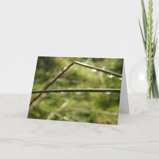 Droplets Card (Front)