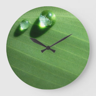 droplets large clock
