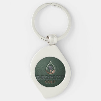 Droplyt Golf Heritage Green Keychain