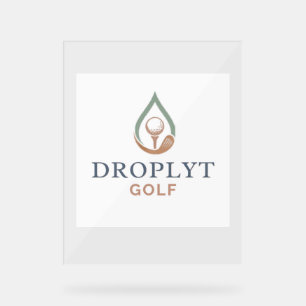 Droplyt Golf Signature Acrylic Sign