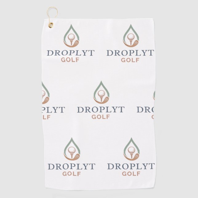 Droplyt Signature Golf Towel (Front)