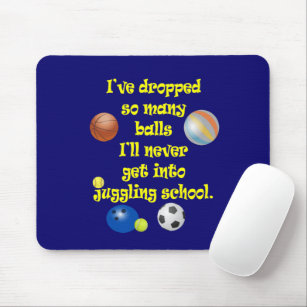 Dropped the Ball Mouse Pad