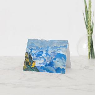 Drops of Life by Nicholas Roerich Thank You Card