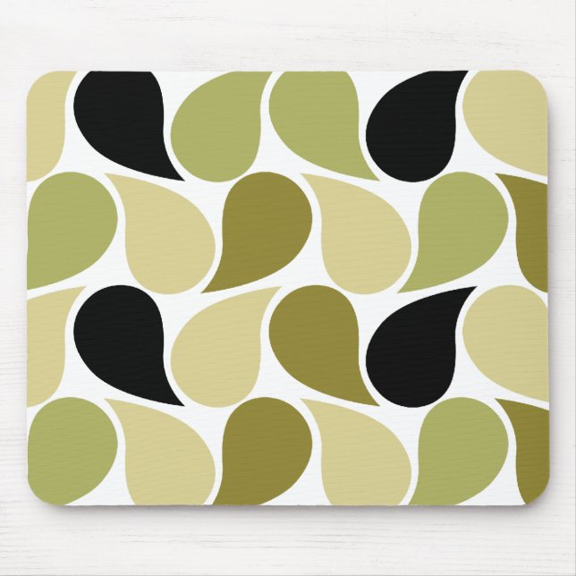 Drops Pattern custom mousepad (Front)