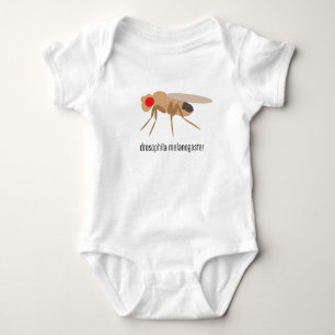 Drosophila Baby Bodysuit