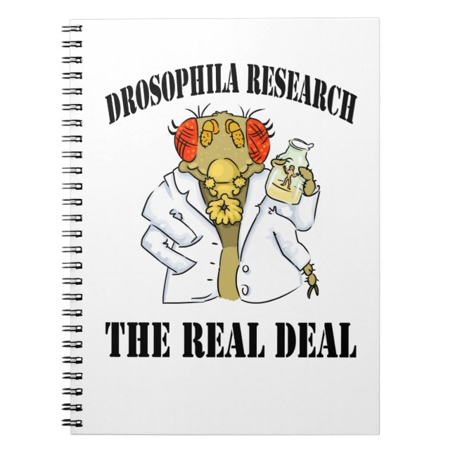 Drosophila Research Notebook (Front)
