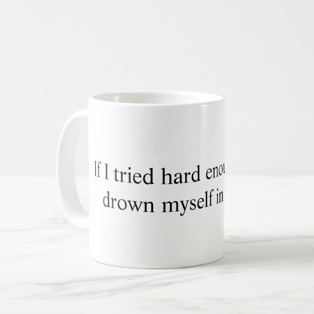 Drown Mug (Front Left)