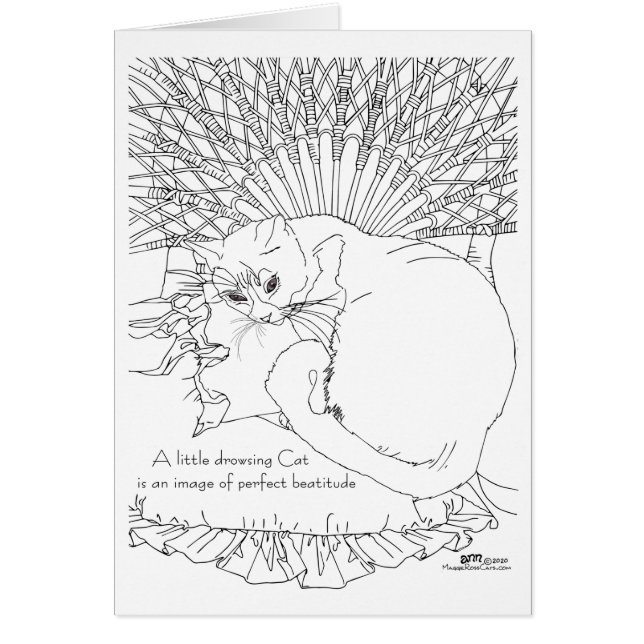 Drowsing Cat (Front)