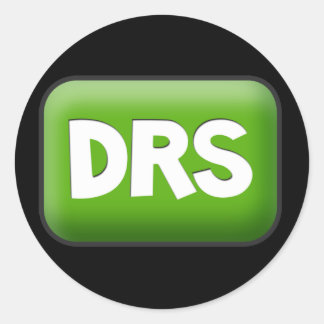 DRS CLASSIC ROUND STICKER